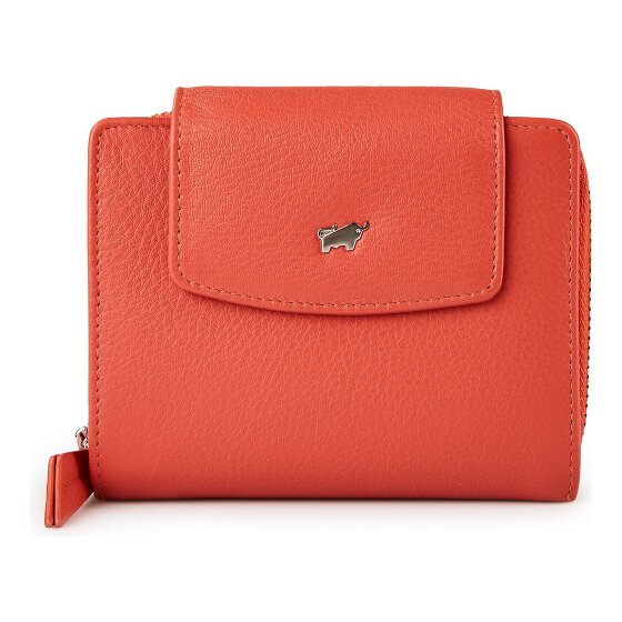 Braun Büffel Joy Wallet RFID protection Leather 12 cm