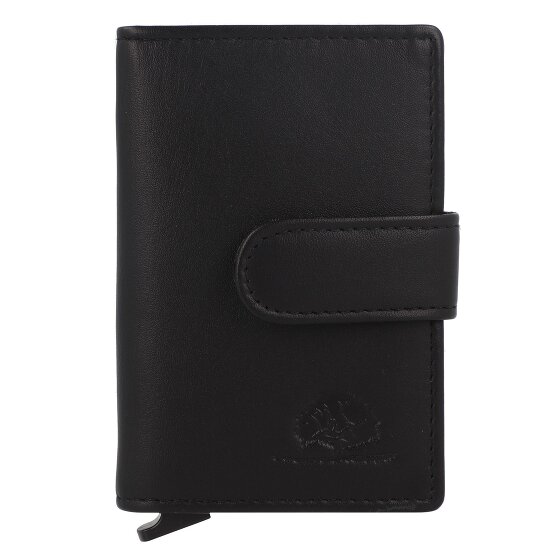 Greenburry Nappa Credit card case RFID protection Leather 7 cm