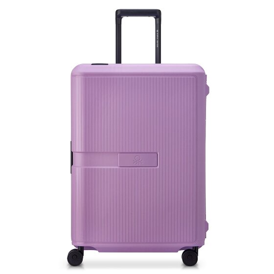Delsey Paris x United Colors of Benetton Color Block Hardside 4-wheel trolley 67 cm