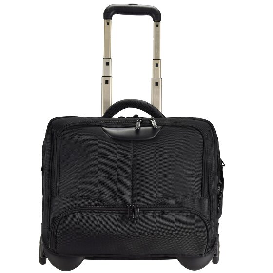 Dermata 2 wheels Wheeled briefcase 22 cm Laptop compartment