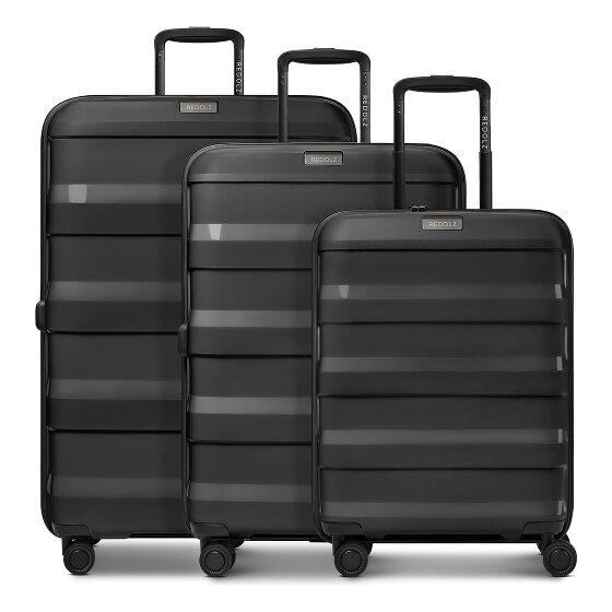 Redolz Pro PP 4 wheels Suitcase set 3-piece Expandable