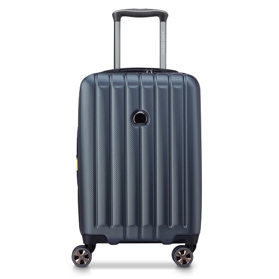 Delsey Paris Longitude 4 wheels Cabin trolley 55 cm with expansion pleat