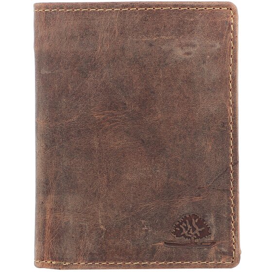 Greenburry Vintage wallet RFID leather 10 cm