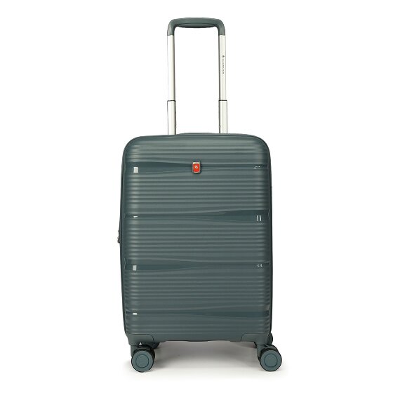 Gladiator 0800 4 wheels Trolley 55 cm with expansion pleat