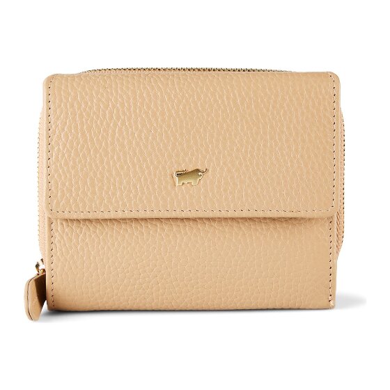 Braun Büffel Asti Wallet RFID protection Genuine Leather 12 cm