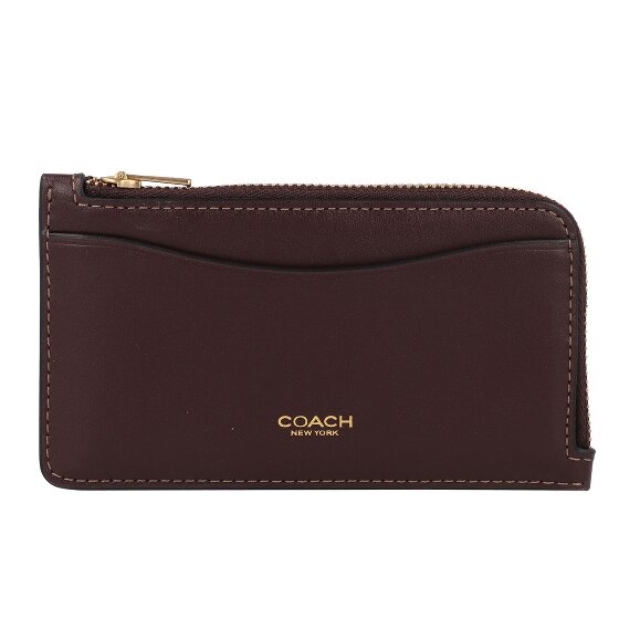 Coach New York Credit card case Leather 8 cm