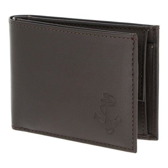 oxmox Leather Wallet RFID protection Genuine Leather 11 cm