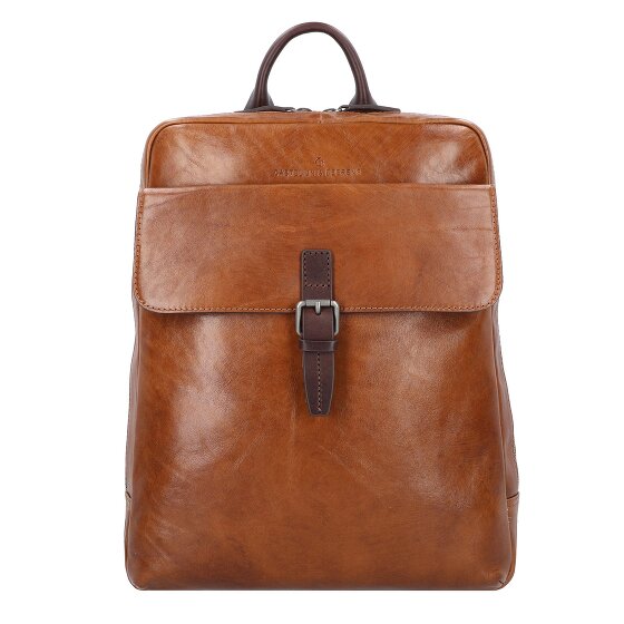 Castelijn & Beerens Rien backpack RFID leather 40 cm laptop compartment