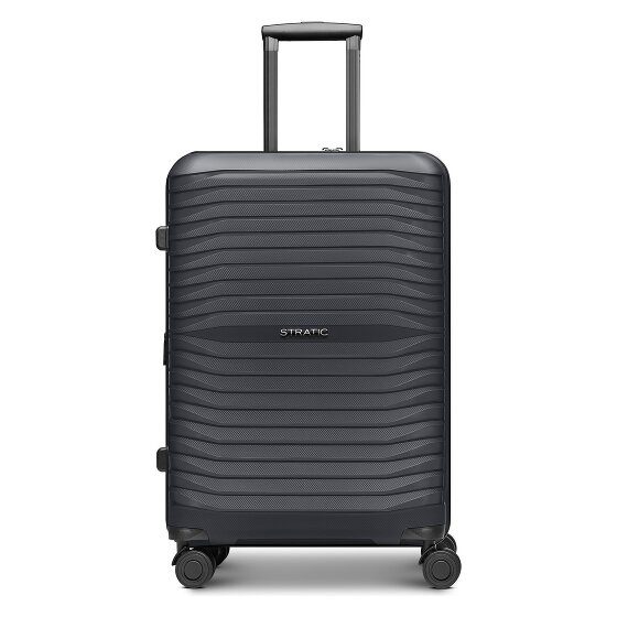 Stratic Shine 4 wheels Trolley 66 cm Expandable