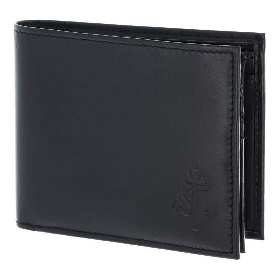 oxmox Leather Wallet RFID protection Genuine Leather 12 cm