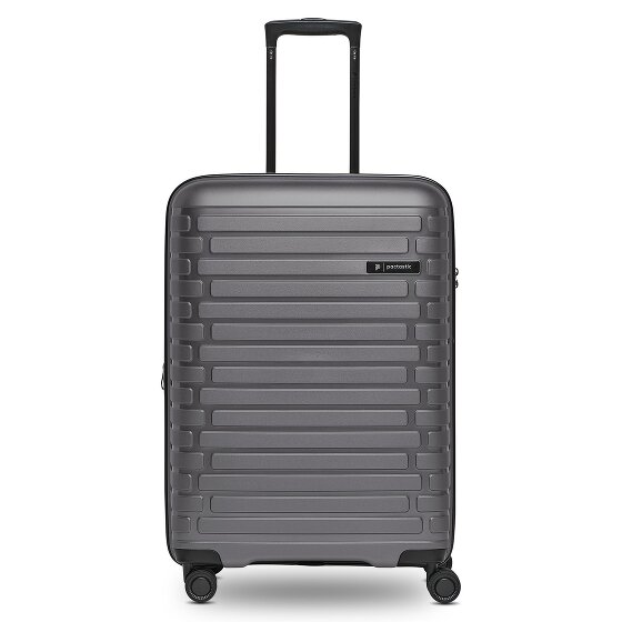 Pactastic Collection 04 THE MEDIUM + 4 wheels Trolley M 66 cm with expansion pleat