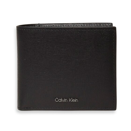 Calvin Klein Saffiano Wallet RFID protection Leather 12 cm