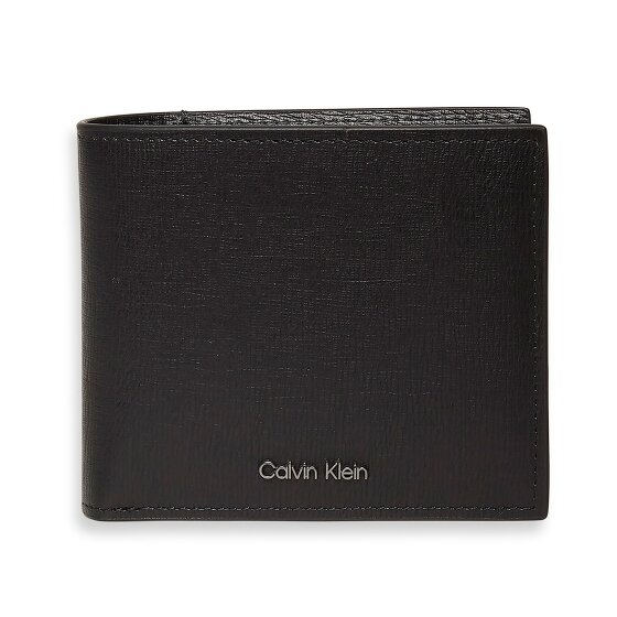 Calvin Klein Saffiano Wallet RFID protection Leather 12 cm