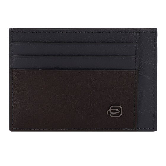 Piquadro Black Square Credit card case Leather 11 cm