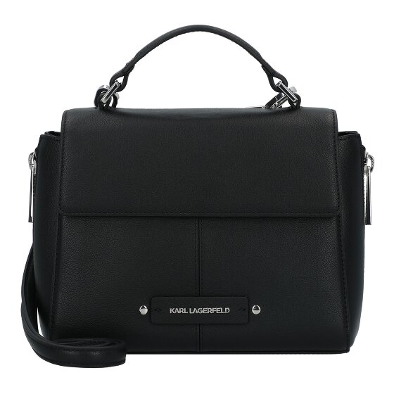 Karl Lagerfeld Behind the Seams Handbag Leather 24 cm with expansion pleat