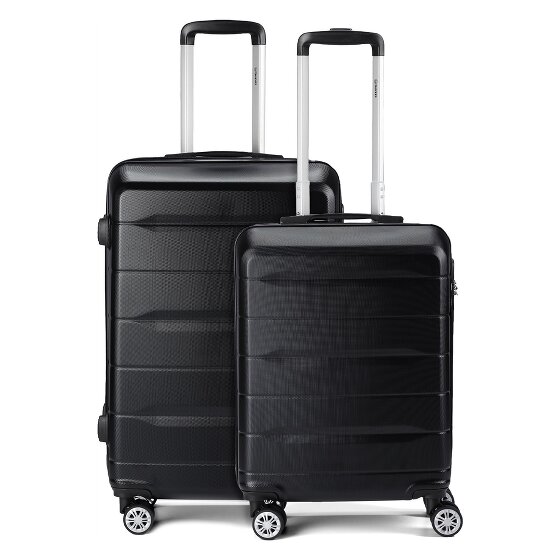 Benzi 5583 4 wheels Suitcase set 2-piece