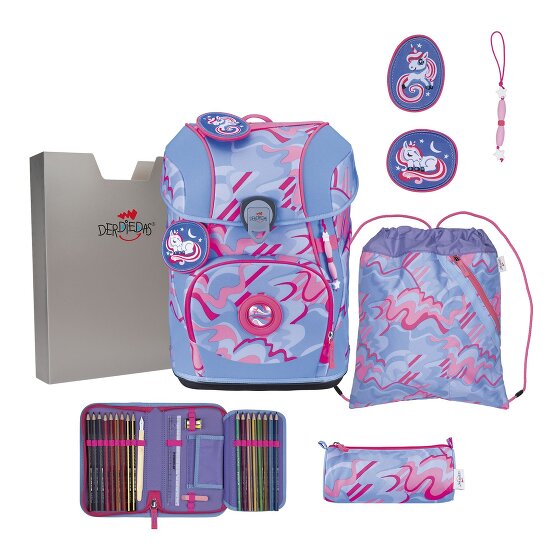 DerDieDas ErgoFlex Tiny School bag set 8-piece