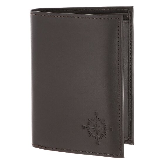 oxmox Leather Wallet RFID protection Genuine Leather 10 cm