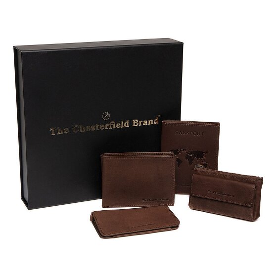 The Chesterfield Brand Wallet gift set 4-piece leather 12 cm