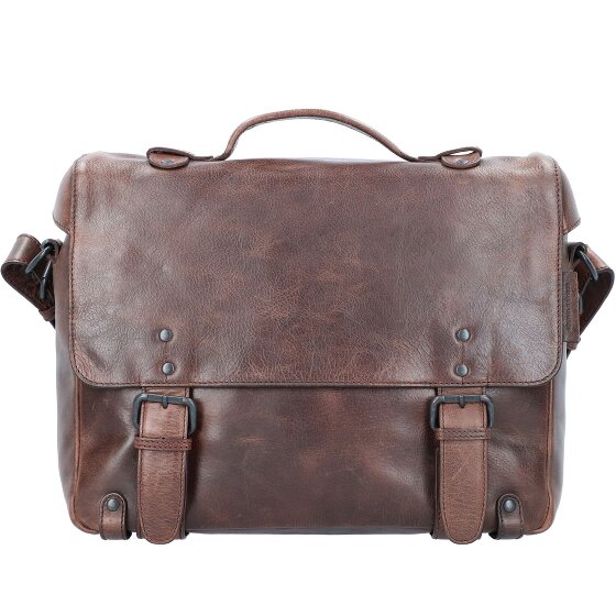 aunts & uncles The Workmates Brain briefcase leather 35 cm laptop compartment