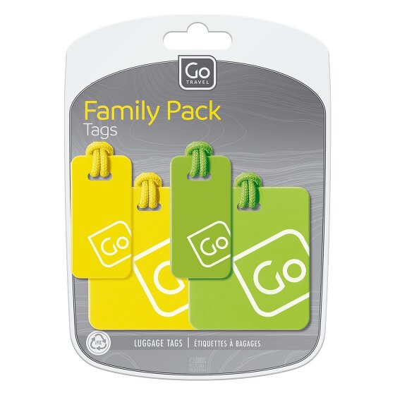 Go Travel Address tag set 4 pcs.