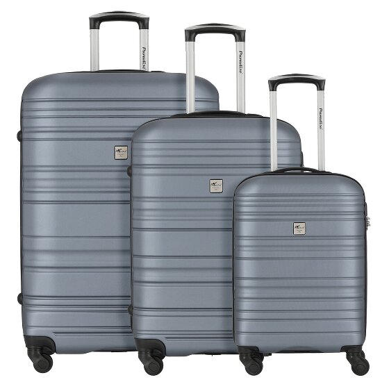 Check.In Paradise 4 wheels Suitcase set 3-piece
