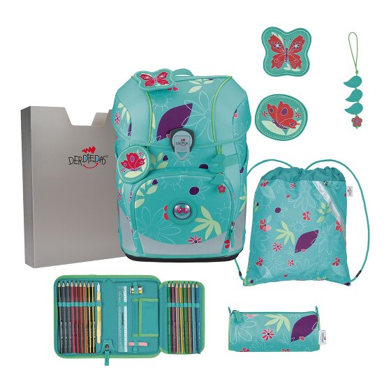 DerDieDas ErgoFlex Tiny School bag set 6-piece