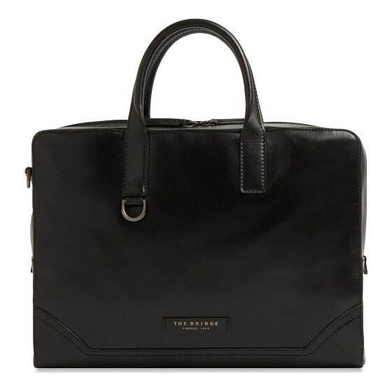 The Bridge Matteo Briefcase Genuine Leather 38 cm Laptop compartment