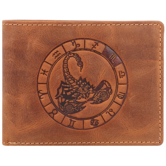 Greenburry Vintage Sternzeichen Wallet Leather 12 cm
