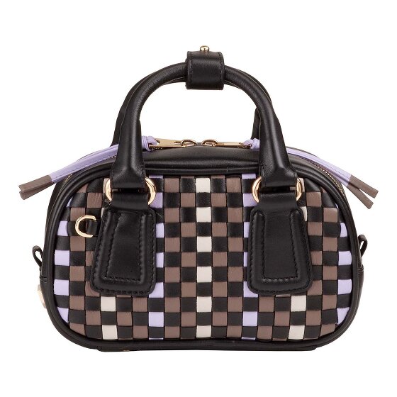 DuDu Woven Handbag Genuine Leather 20.5 cm