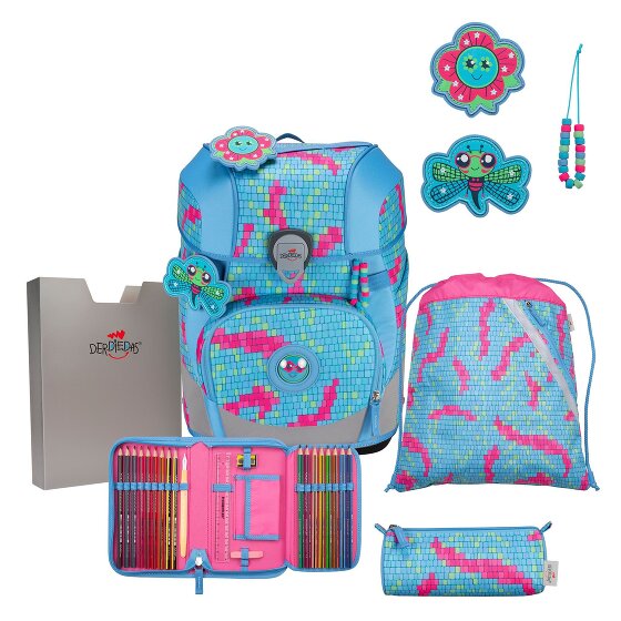 DerDieDas ErgoFlex Tiny School bag set 6-piece