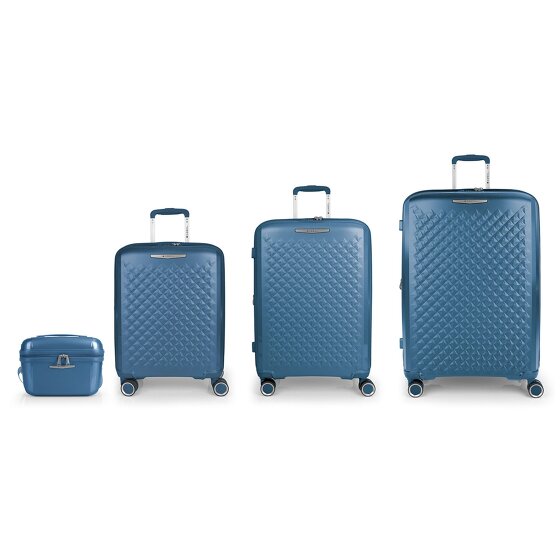 Gabol Queens 4 wheels Suitcase set 4-piece with expansion pleat Gabol Queens 4 wheels Suitcase set 4-piece with expansion pleat