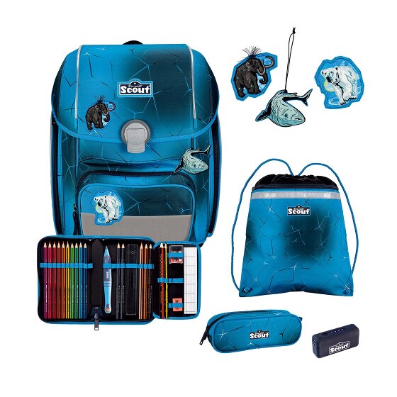 Scout Genius Exklusiv Safety Light School bag set