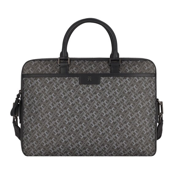 Tommy Hilfiger TH Monogram Briefcase Leather 40 cm Laptop compartment