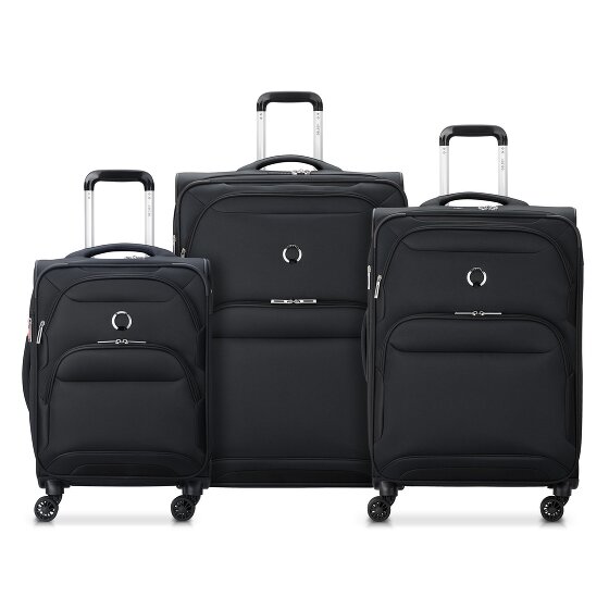 Delsey Paris Sky Max 2.0 4 wheels Suitcase set 3-piece with expansion pleat