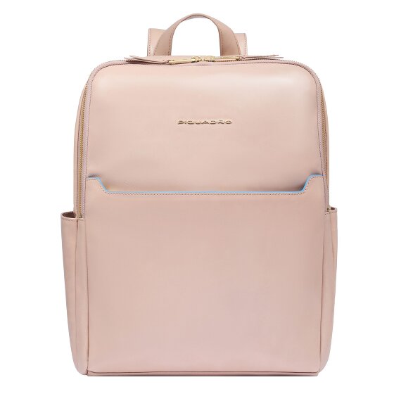 Piquadro Blue Square Daypack RFID protection Leather 37 cm Laptop compartment