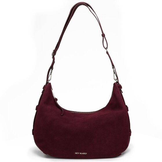 Hey Marly Lifetime Sister Suede Shoulder Bag M 35 cm