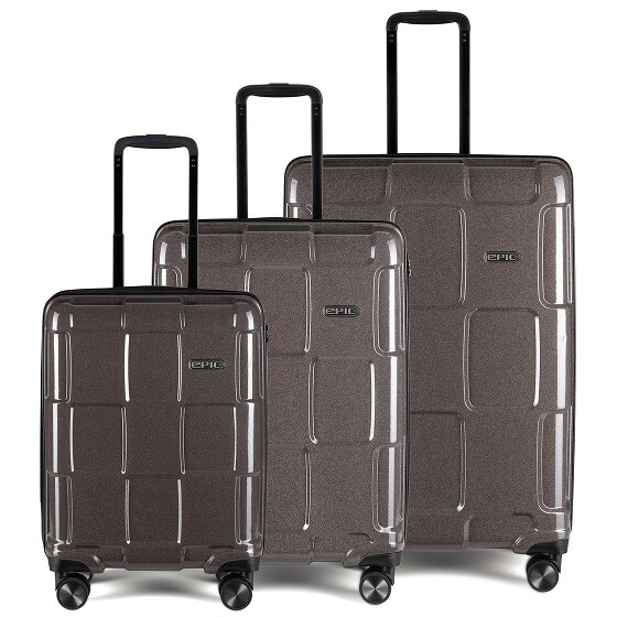 Epic Crate Reflex 4 Roll Suitcase Set 3pcs.