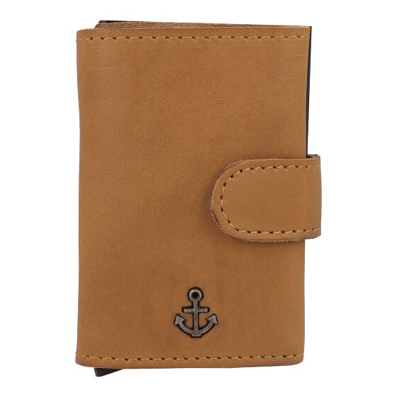 Harbour 2nd Anchor Love Robin 2 Credit card case RFID protection Leather 6 cm