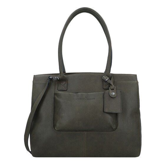 Castelijn & Beerens Carisma shoulder bag RFID leather 38 cm laptop compartment Castelijn & Beerens Carisma shoulder bag RFID leather 38 cm laptop compartment