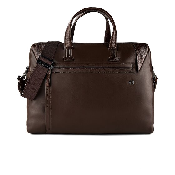 Piquadro Briefcase Genuine Leather 43.5 cm Laptop compartment