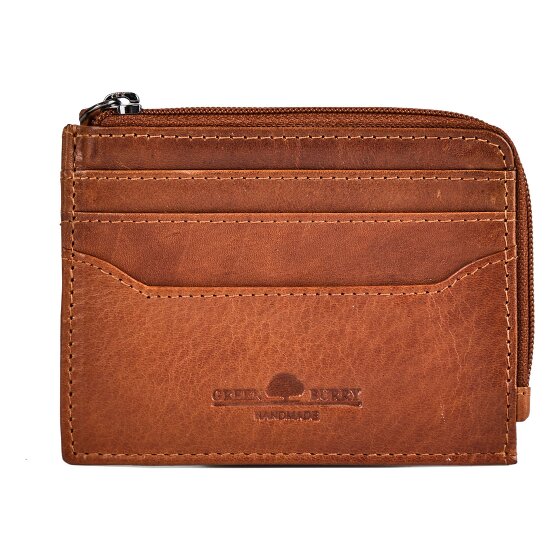 Greenburry Newport Credit card case RFID protection Genuine Leather 10.5 cm