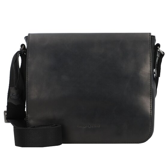 Greenburry Pure Black Shoulder bag Leather 26 cm