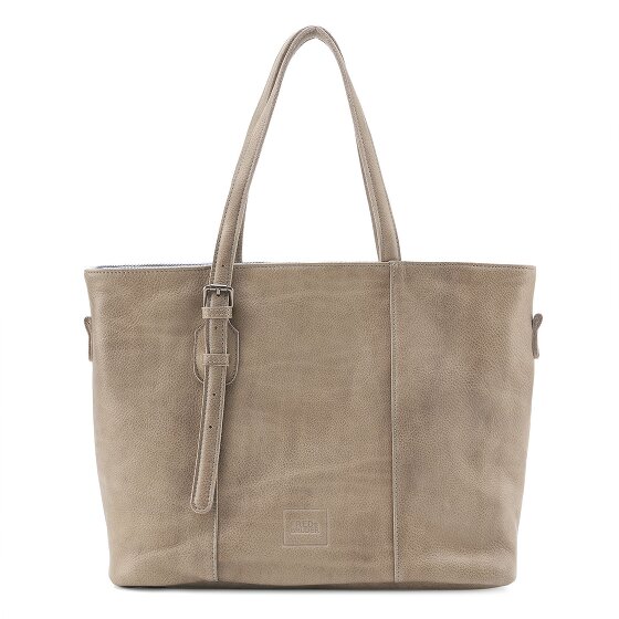 FredsBruder Reversible leather shopper 37 cm
