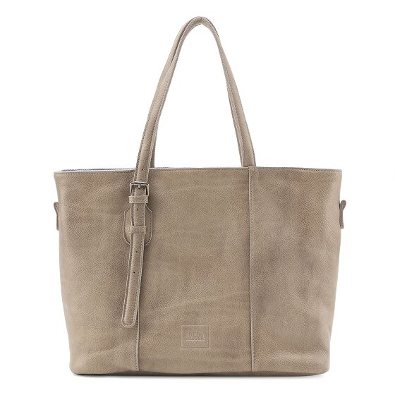 FredsBruder Reversible leather shopper 37 cm