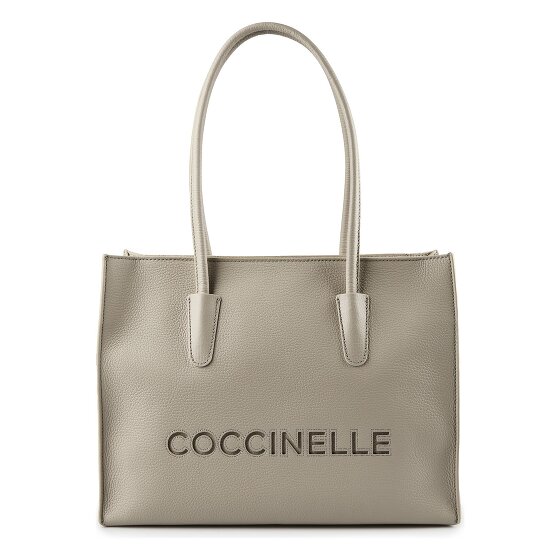 Coccinelle Myrtha Shopper Bag Genuine Leather 36 cm