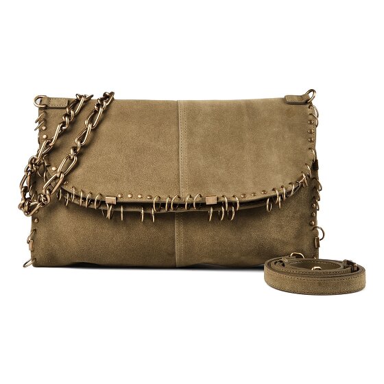 Patrizia Pepe Radical Boho Shoulder Bag Genuine Leather 35 cm