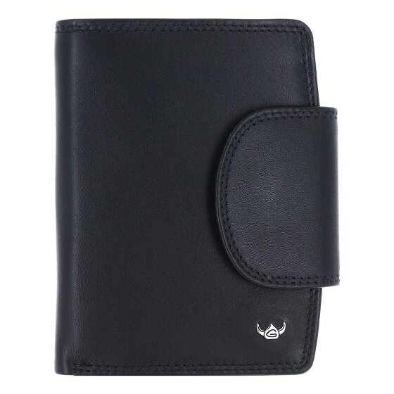 Golden Head Polo Wallet RFID protection Genuine Leather 12.5 cm
