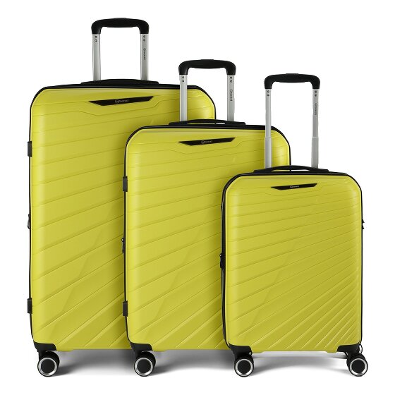 Benzi 5808 4 wheels Suitcase set 3-piece with expansion pleat