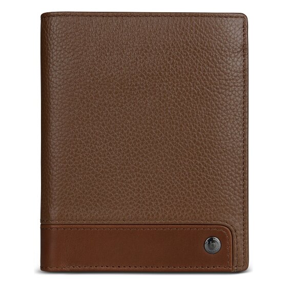 Bugatti Due Wallet RFID protection Genuine Leather 10 cm